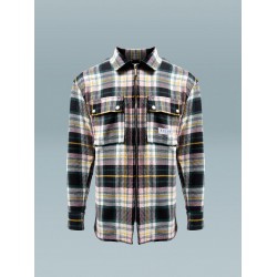 - 21 - XPLCT STUDIOS FLANEL SHIRT - PINK/GREEN